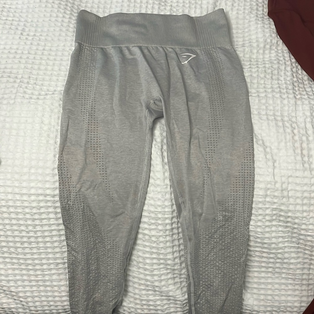 Grey gymshark size small gym leggings
